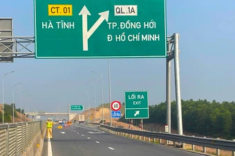 Ngày mai tạm đóng cao tốc Bùng - Vạn Ninh - Cam Lộ để thi công