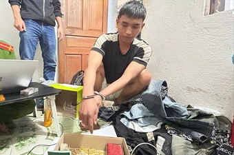 Nghi phạm phá két sắt trộm vàng, tiền hơn 1 tỉ đồng bị bắt khi trốn ở Đà Nẵng