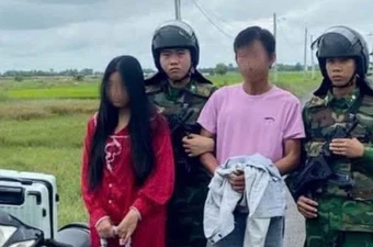 Đang chở người vượt biên sang Campuchia thì bị Biên phòng Mộc Bài bắt giữ 