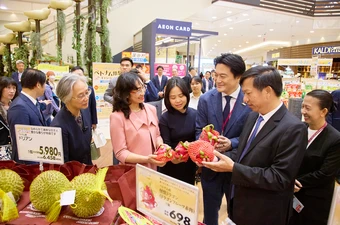 Số lượng mã hàng nông sản, ẩm thực Việt vào siêu thị Nhật Bản tăng gấp đôi