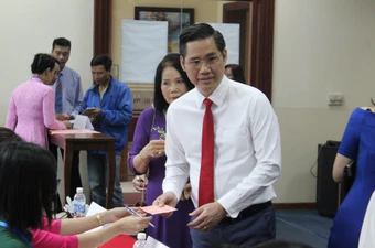 Luật sư TP.HCM thực hiện quyền dân chủ trực tiếp trong ngày hội bầu cử