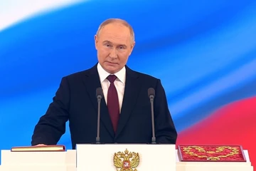 VIDEO: Ông Putin nhậm chức tổng thống Nga lần thứ 5