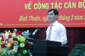 Bí thư Tỉnh ủy Vĩnh Phúc xúc động chia tay sau 10 năm công tác tại Bình Thuận