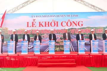 Hà Nội khởi công tuyến đường quan trọng gần 800 tỷ đồng