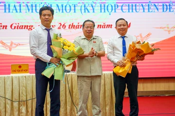 Miễn nhiệm 1 phó chủ tịch UBND tỉnh Kiên Giang