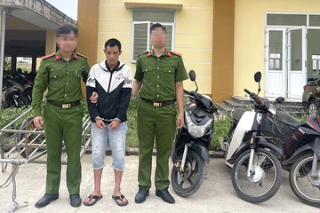 Bắt kẻ nghiện ma túy gây ra hàng loạt vụ trộm xe máy ở Quảng Bình