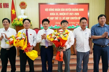 Quảng Bình: Bầu Chủ tịch UBND huyện Quảng Ninh và Bố Trạch 