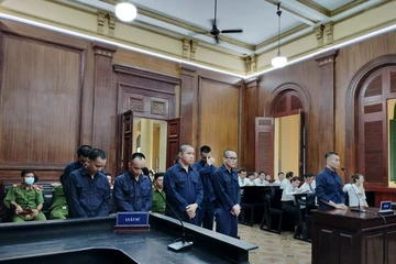 Vụ án có 8 bị cáo, 6 người bị tuyên án tử 