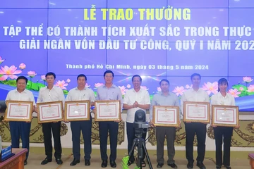 Quận Bình Tân và 6 đơn vị được Chủ tịch TP.HCM khen vì giải ngân đầu tư công xuất sắc