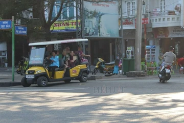 'Tuýt còi' doanh nghiệp chưa được phép thí điểm vẫn đưa xe chở khách du lịch ở Vũng Tàu