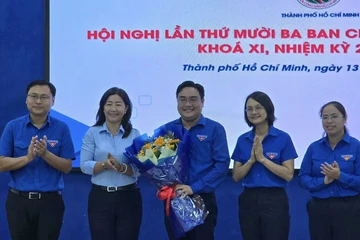 Anh Ngô Minh Hải được bầu làm Bí thư Thành Đoàn TP.HCM 