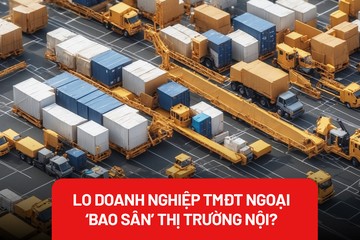 Doanh nghiệp thương mại điện tử ngoại liệu có ‘bao sân’ thị trường nội?