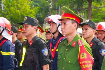 Công an TP Đà Nẵng ra quân xử lý tội phạm, vũ khí, vật liệu nổ