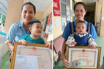 Tỉnh Tiền Giang đã khen thưởng, hỗ trợ tiền cho hàng ngàn phụ nữ sinh đủ 2 con trước 35 tuổi. Ảnh: ĐH