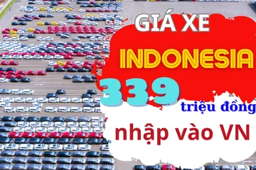 Xe Indonesia giá từ 339 triệu đồng/chiếc nhập nhiều về Việt Nam
