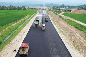 Cao tốc Bắc - Nam đoạn qua tỉnh Nghệ An.