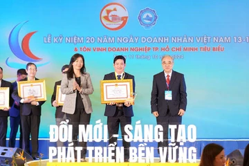 Các doanh nghiệp tiêu biểu TP.HCM năm 2024. Ảnh: TÚ UYÊN