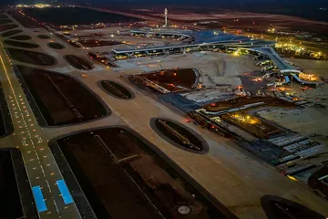 Toàn cảnh sân bay Long Thành chuẩn bị đón chuyến đầu tiên