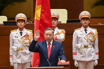 Đại tướng Tô Lâm, Bộ trưởng Bộ Công an, được bầu giữ chức Chủ tịch nước