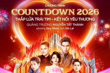 Hứa hẹn bùng nổ chương trình Gia Lai Countdown 2026 tối 31-12