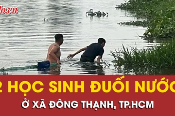 2 học sinh đuối nước khi đang vui chơi cùng nhóm bạn