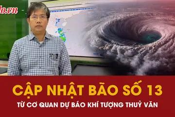 Bão số 13 có gây mưa rất lớn và ngập lụt lịch sử như bão số 12? 