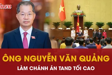 Lễ tuyên thệ và phát biểu nhậm chức của Chánh án TAND Tối cao Nguyễn Văn Quảng