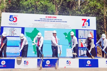 Khởi công Trạm biến áp 220kV cung cấp điện cho đặc khu Phú Quốc