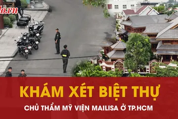 khám xét, biệt thự, chủ hệ thống thẩm mỹ viện Mailisa, TP.HCM