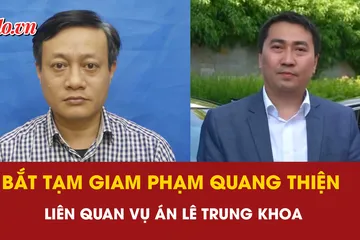 Lê Trung Khoa, Phạm Quang Thiện, tạm giam