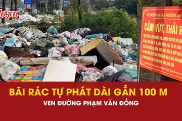 bãi rác, bãi rác tự phát, Phạm Văn Đồng, 
