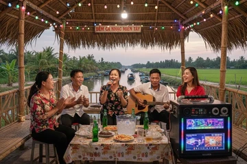 1 xã ở Tây Ninh vận động tạm dừng hát karaoke, hát với nhau để học sinh ôn thi