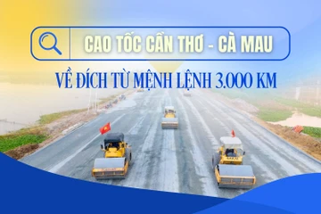 Khánh thành cao tốc Cần Thơ - Cà Mau: Mảnh ghép cuối cùng hoàn thành mục tiêu 3.000 km 