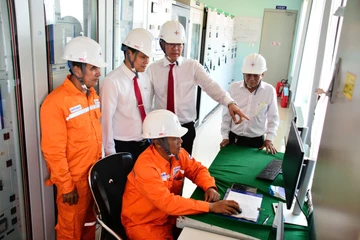 Khánh thành Trạm biến áp 110kV và đường dây đấu nối cấp điện sân bay Long Thành