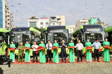 TP.HCM: 58 xe buýt điện trên hai tuyến 33 và 150 hoạt động từ ngày 27-12