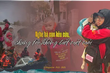 Đội SOS 75 ở Huế: 'Nghe bà con kêu cứu, chúng tôi không biết mệt mỏi'