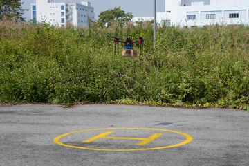 Thử nghiệm ứng dụng UAV vào hoạt động giao hàng tại Khu Công nghệ cao TP.HCM 