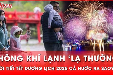 Tết Dương lịch 2025: Liệu thời tiết có 'xoay chiều' trước không khí lạnh lạ thường?