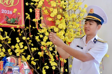 Xuân sớm nơi đảo tiền tiêu Hòn Đốc