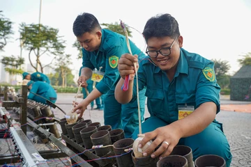 1.260 quả pháo hoa tầm cao đầu hầm sông Sài Gòn sẵn sàng khai hỏa chào đón năm mới 2026