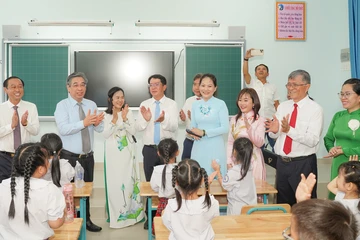 Khánh thành Trường Tiểu học Trần Đại Nghĩa: Điểm sáng trong chiến dịch 1.000 phòng học của TP.HCM