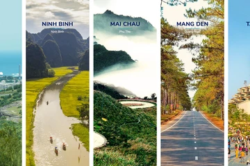 Né các bãi biển quen thuộc, du khách Việt ồ ạt tìm đến những nơi này