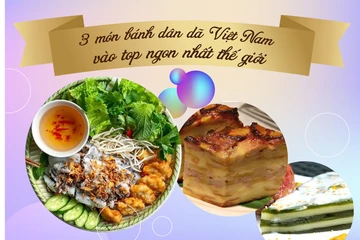 3 món bánh dân dã Việt Nam vào top ngon nhất thế giới