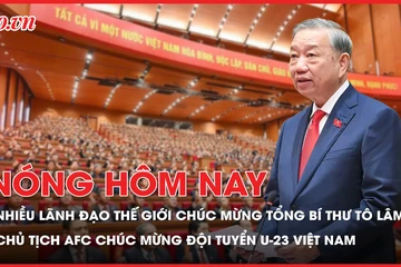 Nhiều lãnh đạo trên thế giới chúc mừng Tổng Bí thư Tô Lâm; Chủ tịch AFC chúc mừng U-23 Việt Nam