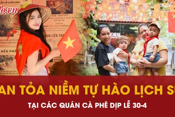 Người dân TP.HCM tìm về ký ức lịch sử tại quán cà phê ngày 30-4