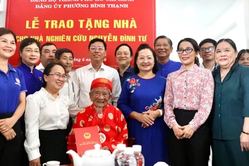 TP.HCM tặng nhà mới đến nhà nghiên cứu Nguyễn Đình Tư