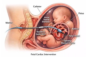 Cứu thành công bào thai bị dị tật bẩm sinh tim rất nặng