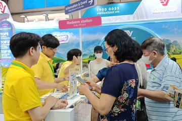 90.000 lượt khách tham quan, mua sắm tại Hội chợ Du lịch Quốc tế Việt Nam
