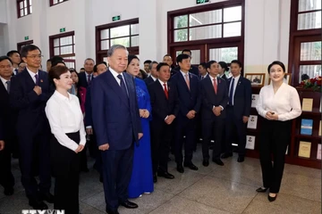 Tổng Bí thư, Chủ tịch nước Tô Lâm đến thăm di tích Khu học xá Trung ương