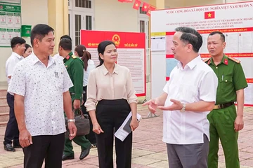 Công tác đảm bảo an ninh, an toàn ngày bầu cử ở tỉnh có bờ biển dài nhất nước ra sao?